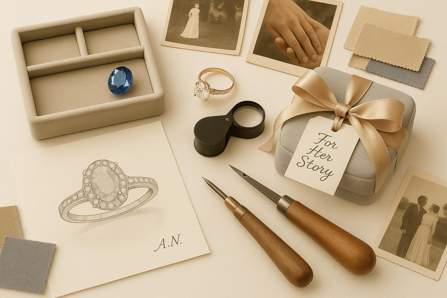 Featured bespoke jewelry